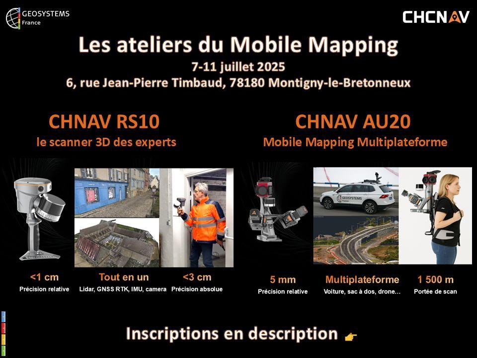 Ateliers du Mobile mapping 2025