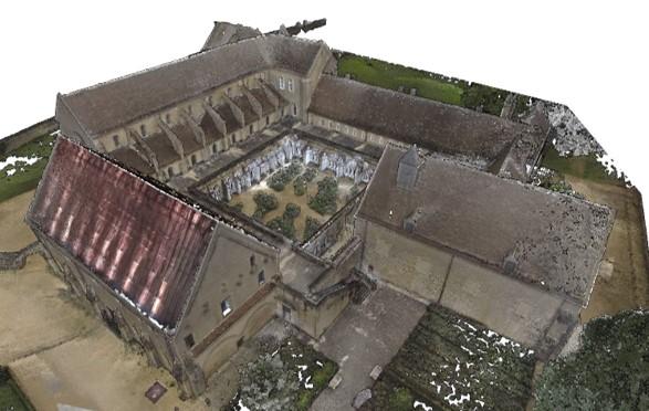 Scan Abbaye de Noirlac CHCNAV RS10