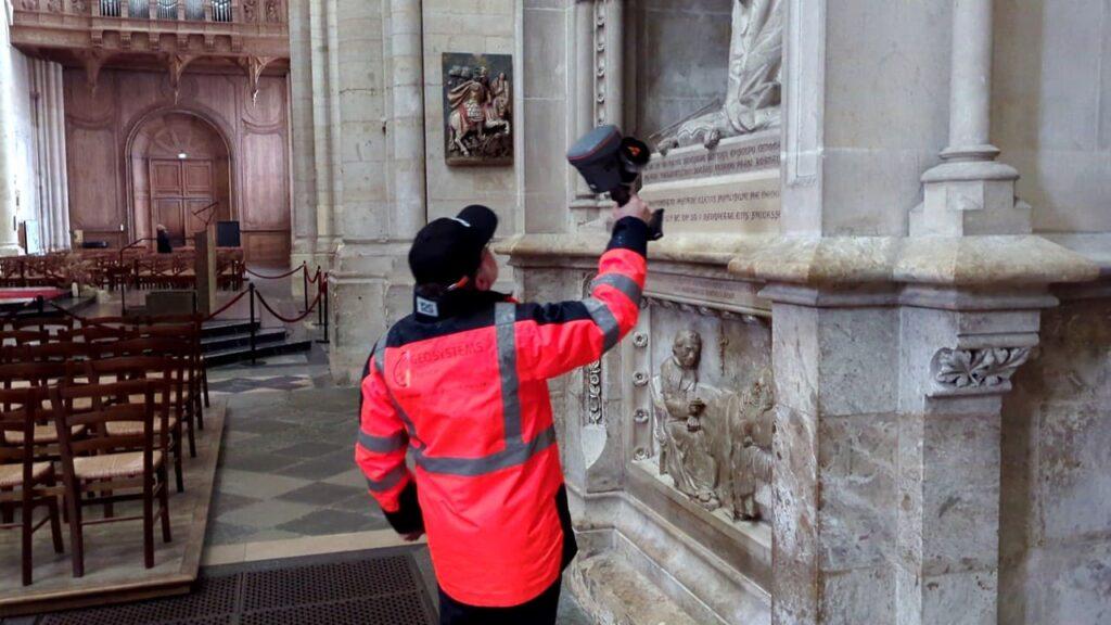 Scan eglise au CHCNAV RS10