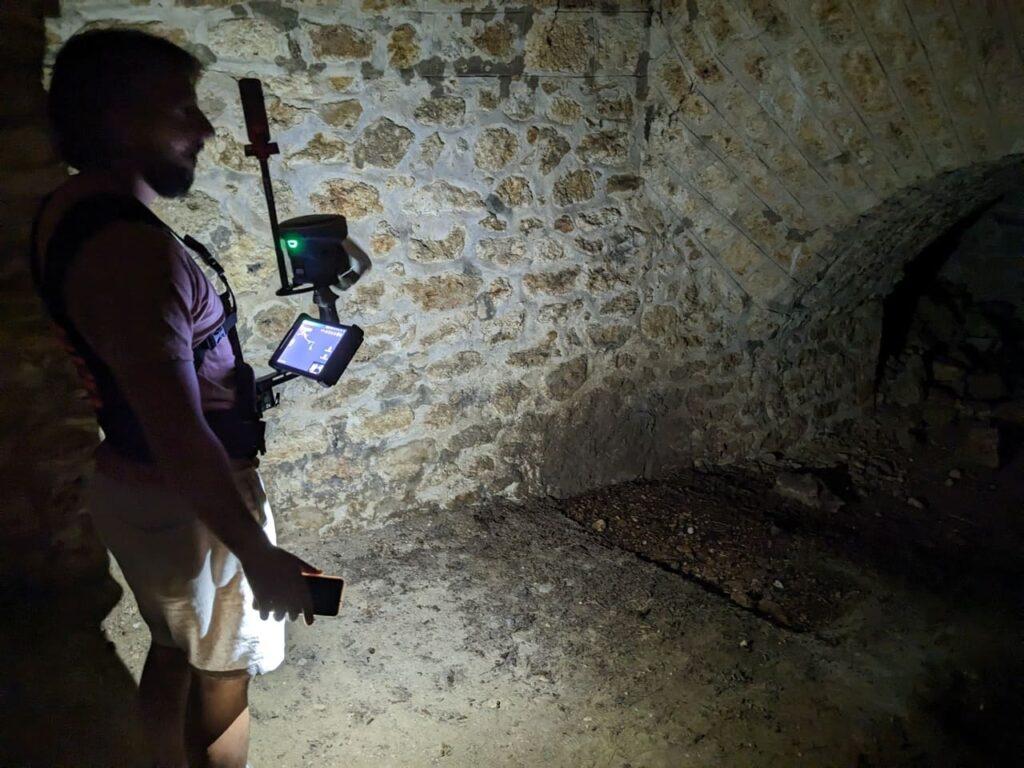 Scan Lidar SLAM en souterrain