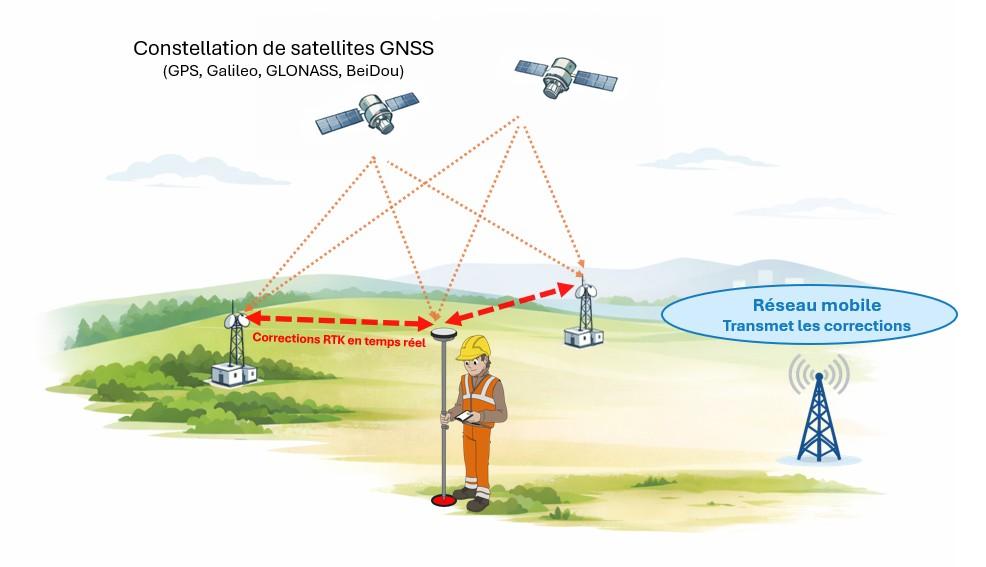 Schéma simplifié RTK